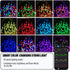 zuupeasa 66FT 200LEDs 80+ Smart Color Changing Christmas Lights, RGB-IC String Lights, Modes, Timer, Remote & App