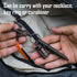 KeyUnity KP05BK Bolt Action Pen with Clip, Titanium Alloy EDC Pocket Pen for Everyday Carry