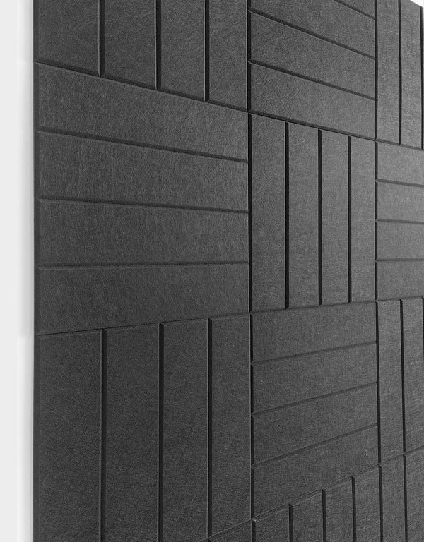 Large Cork Board Alternative, 12-Pack Felt Wall Tiles with Safe Removable Adhesive Tabs for Home Office