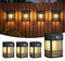 btfarm Solar Fence Lights, 4 Pack Motion Sensor Lights Outdoor, 3 Lighting