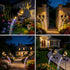 Olubfdh IP65 Solar Watering Can Lights, Solar Garden Lights Flower Bed Decor, Waterproof Outdoor Garden Decor, Garden