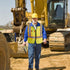 AK A-KSAFETY A-KSAFETY High Visibility Security Vest for Security Guards, Safety Workers, Construction & Men's Work