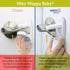 (2 Pack) 3M Door Lever Lock Prevents Toddlers from Opening Doors Easy One-Hand Operation for Adults Durable ABS