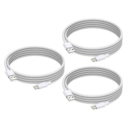 weishan 3-Pack USB C Charging Cable Compatible with iPhone 17 Pro Max