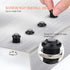 APIELE 12mm Momentary Push Button Switch, Pre-Wired 150mm High Round Head (Black Aluminum, Green)