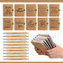 Employee Appreciation Gifts A6 Kraft Spiral Notebook Journals and Motivational Pens, Inspirational Notepads, 20 Pcs