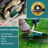 Heavy Duty Wooden Scrubbing Brush - Stiff Bristle Cleaning Tool