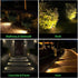 3000K 6W 420LM 12V IP67 Landscape Well Lights, LED Low Voltage Ground Lights, Waterproof Aluminum Oil-Rubbed Bronze