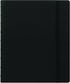 FILOFAX Classic Refillable Notebook, 9.25" x 7.25", Black - Elegant Leather-Look Cover