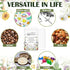 Fumete 50 Pcs Baby Shower Seed Packet Favors, Wildflower Seed Self Adhesive Packets for Baby Shower Gifts