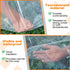 NNG 8x20ft Grommet, Clear Waterproof Tarps Heavy Duty Transparent Tarpaulins Clear Vinyl Tarps with Outdoor Transparent