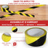 GGR Supplies T.R.U. SST-618C Green & White Hazard Warning Safety Stripe Tape, 3" Wide x 18 yds