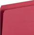 Smead File Folder, Straight-Cut Tab, Letter Size, Red, 100 per Box (10943)