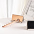 Maxdot 2 Pack Stainless Steel Business Card Holders, Desktop Credit Name Card Display Organizer, Rose Gold