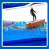 Honsheng Unsinkable Surfing Boy Wave Boat Fluid Toy in a Box bottle Acrylic Paperweight Desk Decorations Toy Gifts