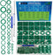 595 Pcs Automotive AC O Rings Kit, SAE and Metric Air Conditioning Orings Assortment Set for Seal Repair