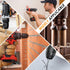 LYIYEYAN 10Pcs 3/16 Inch M2 Drywall Router Bits, Drywall Cutting Bit, High Speed Steel Spiral Downward Guidepoint Drill