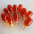 Diximus 12 Volt 7 Watt Amber Bulbs Low Voltage T5 Landscape Bulb - Landscape Light Bulbs - Low Voltage Landscape Light Bulbs - 10 Pack (Amber) by Diximus