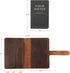 Rustic Cover for Field Notes, 3.5 x 5.5 in. Notebook not Included, Full Grain Leather, Handmade, Bourbon Brown