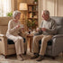 COMFORTANZA 20x20x5 Medium-Soft Memory Foam Recliner Chair Seat Cushion for Long Sitting - Armchair Pad with Washable