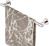 HITSLAM Chrome 19.8 Inch Towel Bar - SUS304 Stainless Steel Bathroom Towel Rack Wall Mounted, Modern Decor