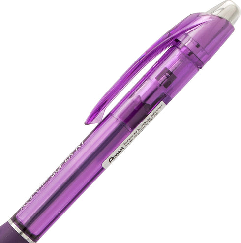 Pentel RSVP Super RT Ballpoint Pen - 0.7mm Fine Line - Violet Ink
