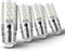 Heifymi E26 60 Watt Replacement Led Candelabra Corn Bulbs, E26 7W 6000k