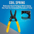 Jonard Tools JIC-1022 10-22 AWG Wire Stripper and Cutter, 6-3/4" Length