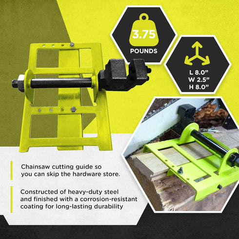 TMW-56 Timber Tuff Steel Lumber Cutting Guide Portable Sawmill Tool with Small Carry Size for Versatile Timber Cutting