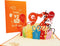 iGifts And Cards Happy 92nd Birthday 3D Pop Up Greeting Card – Unique Celebration with Balloons and Gifts