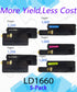 EASYPRINT Compatible Toner Cartridge Replacement for Dell C1660 C1660W C1660cnw 1660 Printer (5 Pack: 2 Black, 1 Cyan,