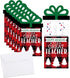 Big Dot of Happiness Plaid Holiday Teacher Appreciation Gift Card Holders with