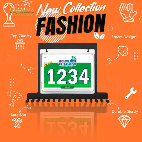 Clear Bib Boards Sleeves Protector for Runners,Race Bib Vinyl Holder,Race Bib Display Vinyl Protector Sheets, Marathon
