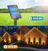 9.8ft IP65 White(1-in-1) APONUO Metal Solar Spot Lights Outdoor with Cable Solar Powered Landscape Lighting Low Voltage