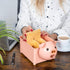 Made Easy Kit Desk Organizer, Module Compartments, Pink Pig
