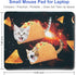 Small Mouse Pad for Kids, Funny Non-Slip Rubber Base Mousepad with Stitched Edge, Washable with Lycra Cloth