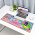 Pixel Pink Computer Mouse Pad, Extended XL Gaming Mice Pad with Stitched Edges, 31.5 X 11.8 Inch