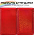 Server Books for Waitress - Glitter Leather Waiter Book Server Wallet with Zipper Pocket, Cute Waitress Book&Waitstaff