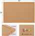Board2by Cork Board Bulletin Board 24 x 36 - Wood Framed Corkboards for Wall Decor with 15 Push Pins