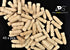 Wood Pins Table Alignment Pin for Leaf Extension, Wooden Top Furniture Connector, 45 Count