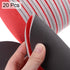 20pcs 240 6 Inch uxcell Grit Sanding Sponge Hook and Loop Sponge Sanding Disc for Orbital Sander, Wet/Dry Use Sponge