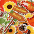Pasimy 102 Pcs Fall Pumpkin Bulletin Board Classroom Decorations, Autumn Thanksgiving 3D Scarecrow and Honeycomb