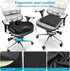 Comphekept Seat Cushions for Office Chairs & Hip Pain Relief, Extra-Dense Coccyx Cushion with Sciatica Support