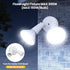 2-Pack 300W (Bulbs Onforu Adjustable Twin PAR Holder, Outdoor Flood Light Fixture Max Not Included), Switch Controlled