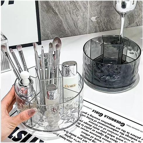 Rotating Pencil Holder, Desk Organizer with Multi-Compartment Design for Home Offices and Classroom Supplies