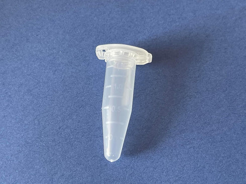 1.5ml Microcentrifuge Tubes, Transparent, 500 Pcs/Bag, Bag-Packed