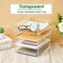 Harloon 4 Tier Acrylic Paper Tray, Stackable Letter Tray for Organizing, Clear Trays for Office Storage