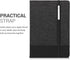 kwmobile (2. Silicone Skin Compatible with Apple Pencil Gen) - Soft Flexible Stylus Sleeve Grip Pen Holder - Black
