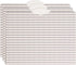 U Brands Casual Chic File Folders - Office Supplies, 1/3-Cut Tabs in Assorted Positions, Letter Size, Navy and Pink