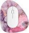 Rimilak Small Mouse Pad 6 x 7 Inch, Irregular Mini Mouse Pad with Non-Slip Rubber Base, Waterproof Compact Mouse Mat